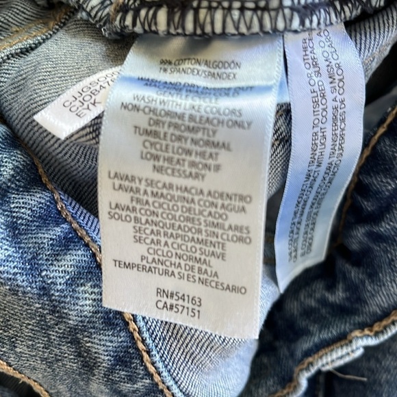 Vintage Calvin Klein Jeans Classic Five Pocket Size 12 Lighter Wash High Rise - Picture 4 of 16